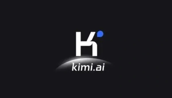Kimi AI logo on dark background