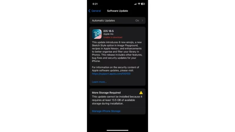 ios 18.5 latest new features update