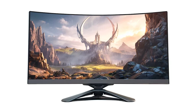 oled monitor curved screen display