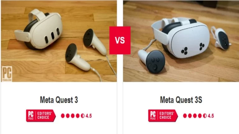 comparison between meta quest 3s vs 3