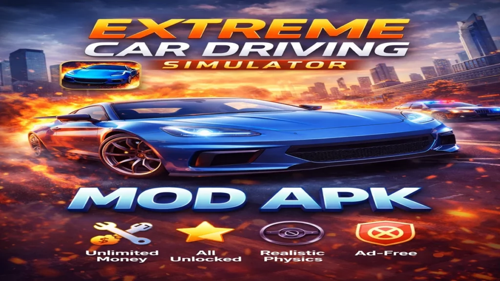 extreme car driving simulator mod apk